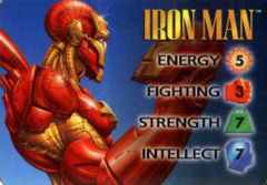 Iron Man 4-Grid Character Card